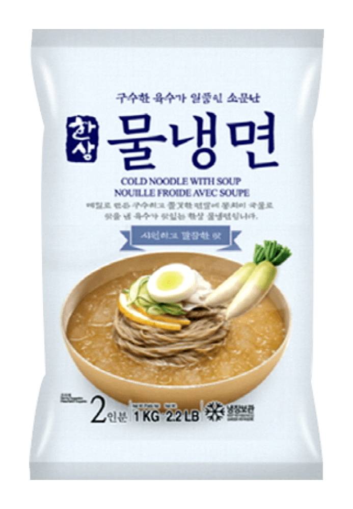 Hansang cold noodle with soup
