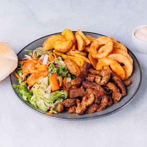 Shoarma® z krążkami cebulowymi