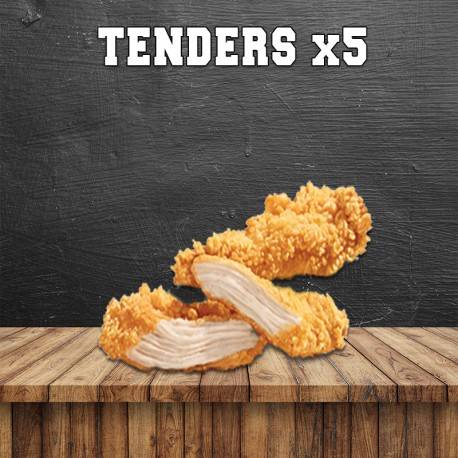 5 piéces tenders