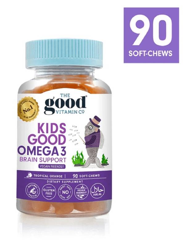 GVC Kids Good Omega3 Brain Supp 90s