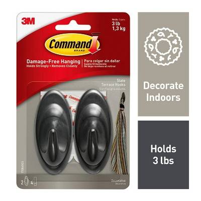 Command Damage Free Hanging Hooks (2 ct)