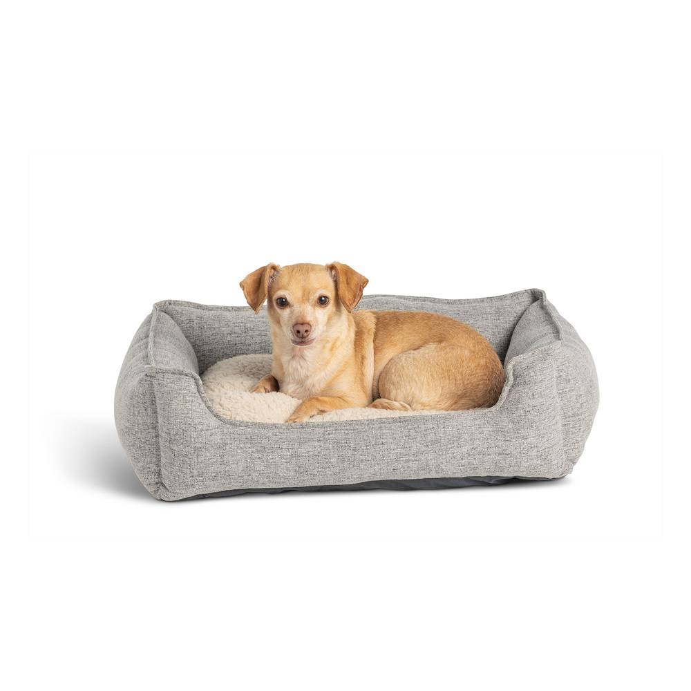 Top Paw Cuddler Dog Bed (grey)