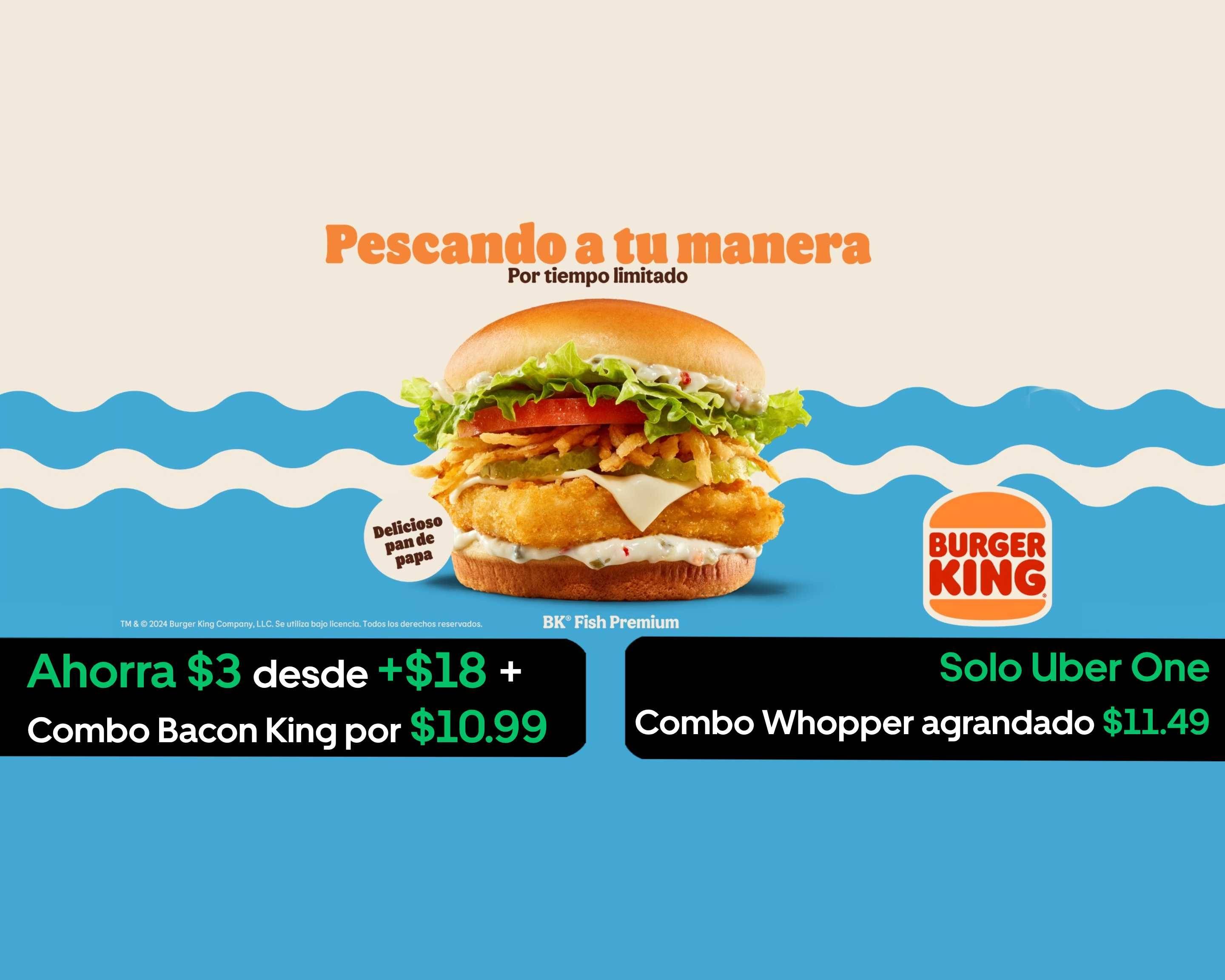 Order Burger King Vega Baja Menu Delivery【Menu & Prices