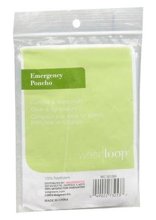 West Loop Emergency Poncho