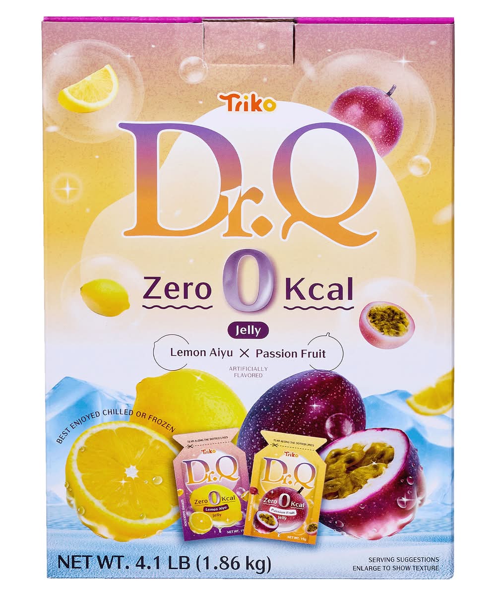 Dr.q Konjac Jelly Lemon Aiyu and Passion Fruit, 65.6 oz | Delivery