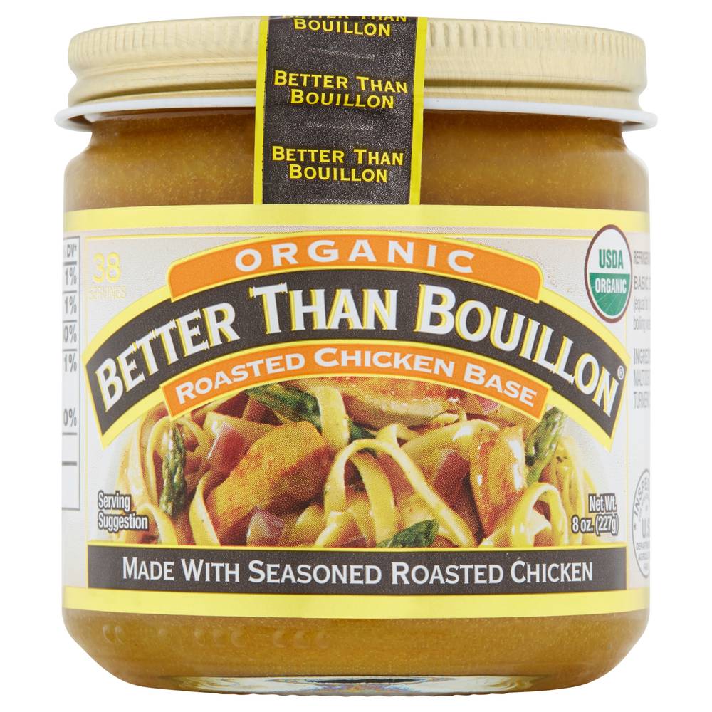 Better Than Bouillon Organic Base, Roasted Chicken (8 oz)