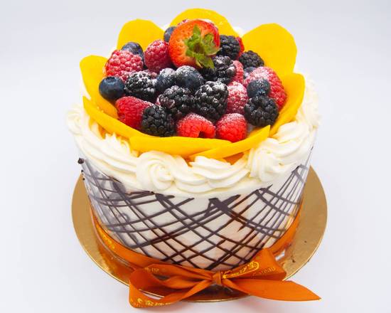 Mixed Berry Fruit Cake (混合浆果蛋糕)