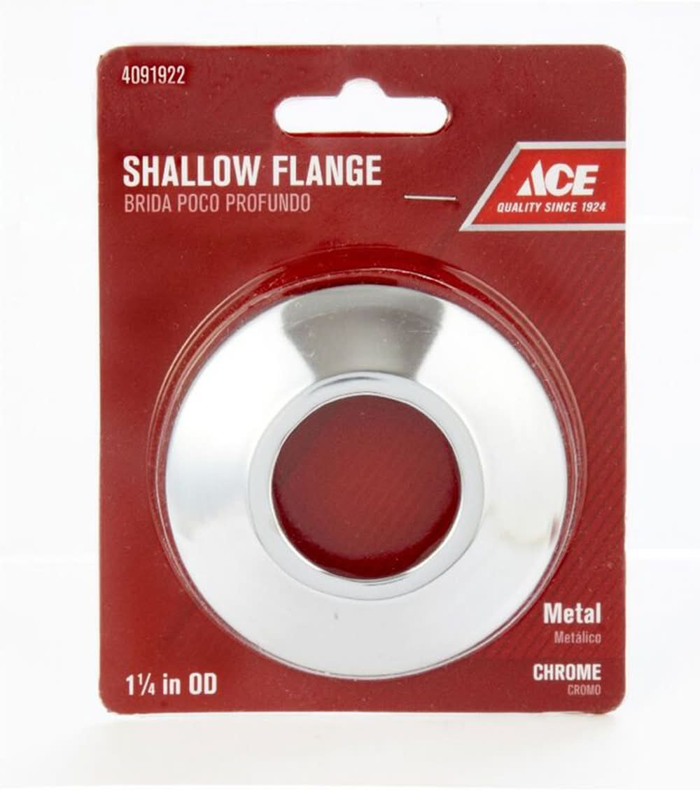 ACE 1-1/4 In. Metal Shallow Flange