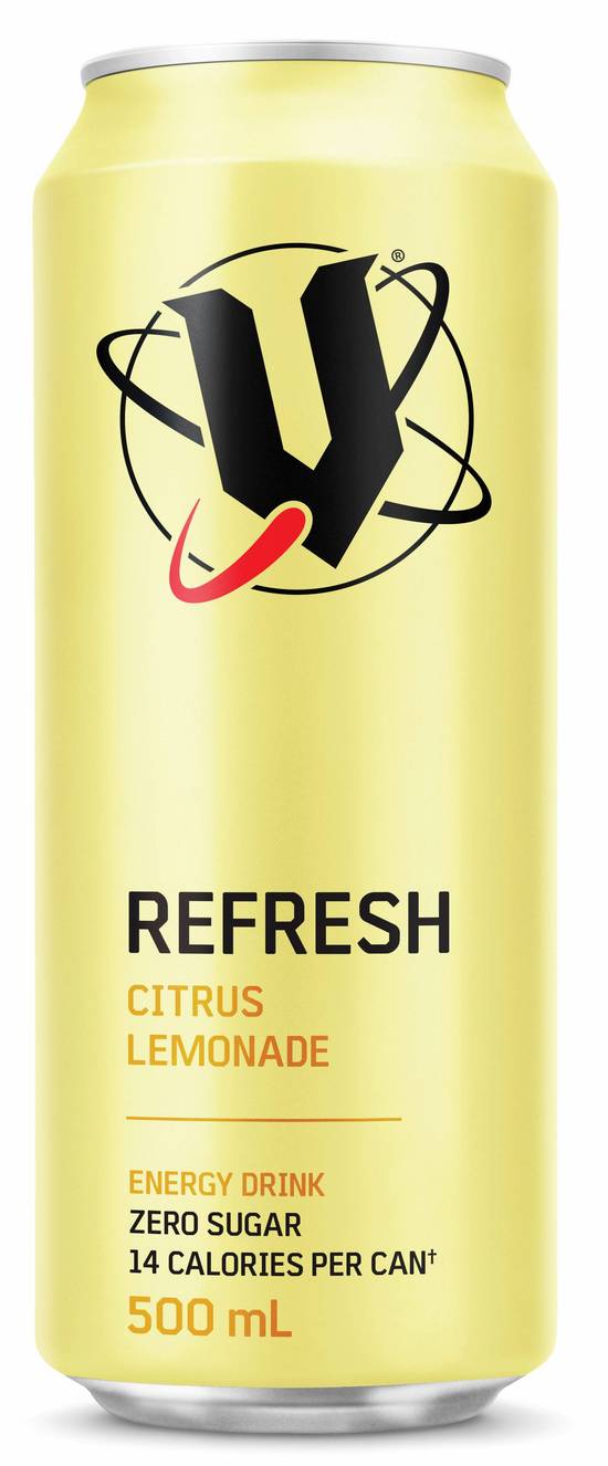 V Energy Refresh Citrus Lemonade Energy Drink 500mL