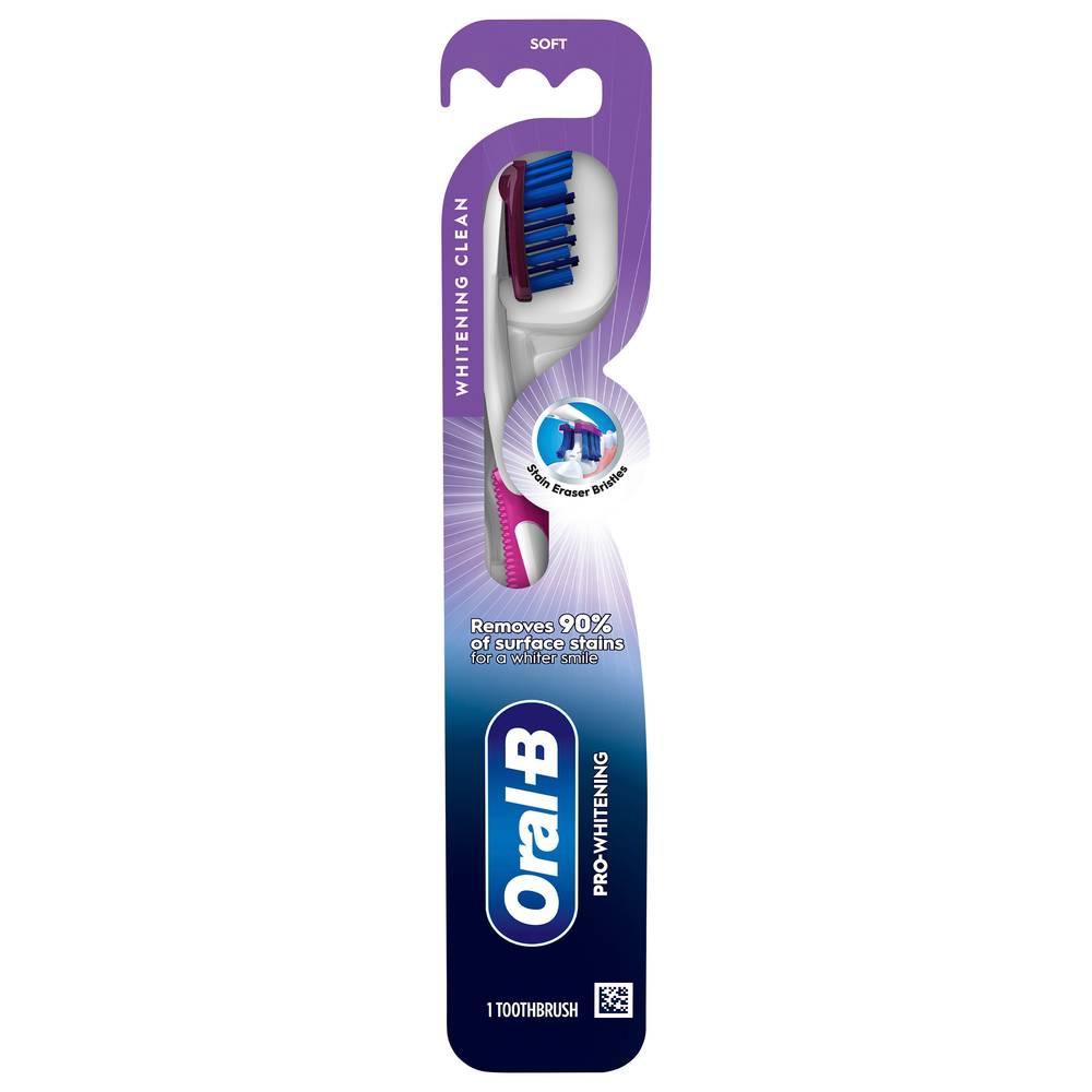 Oral-B Pro-Flex Stain Eraser Soft Toothbrush (1.6 oz)