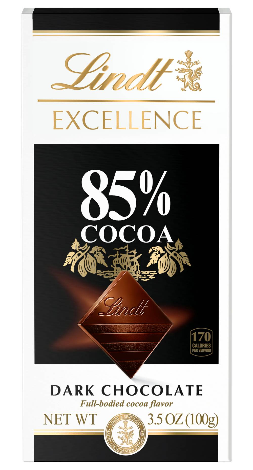 Lindt Excellence 85% Cocoa Dark Chocolate (200 g)