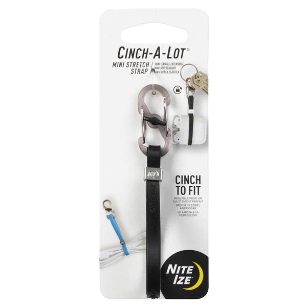 Cinch-A-Lot® Mini Stretch Strap - Black