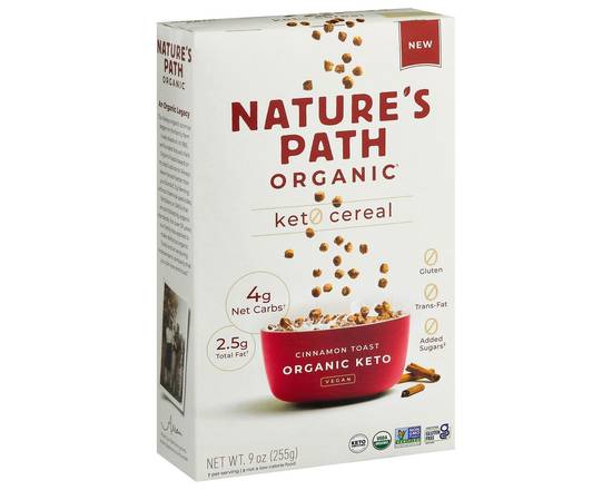 Nature's Path · Cinnamon Toast Keto Cereal (9 oz)