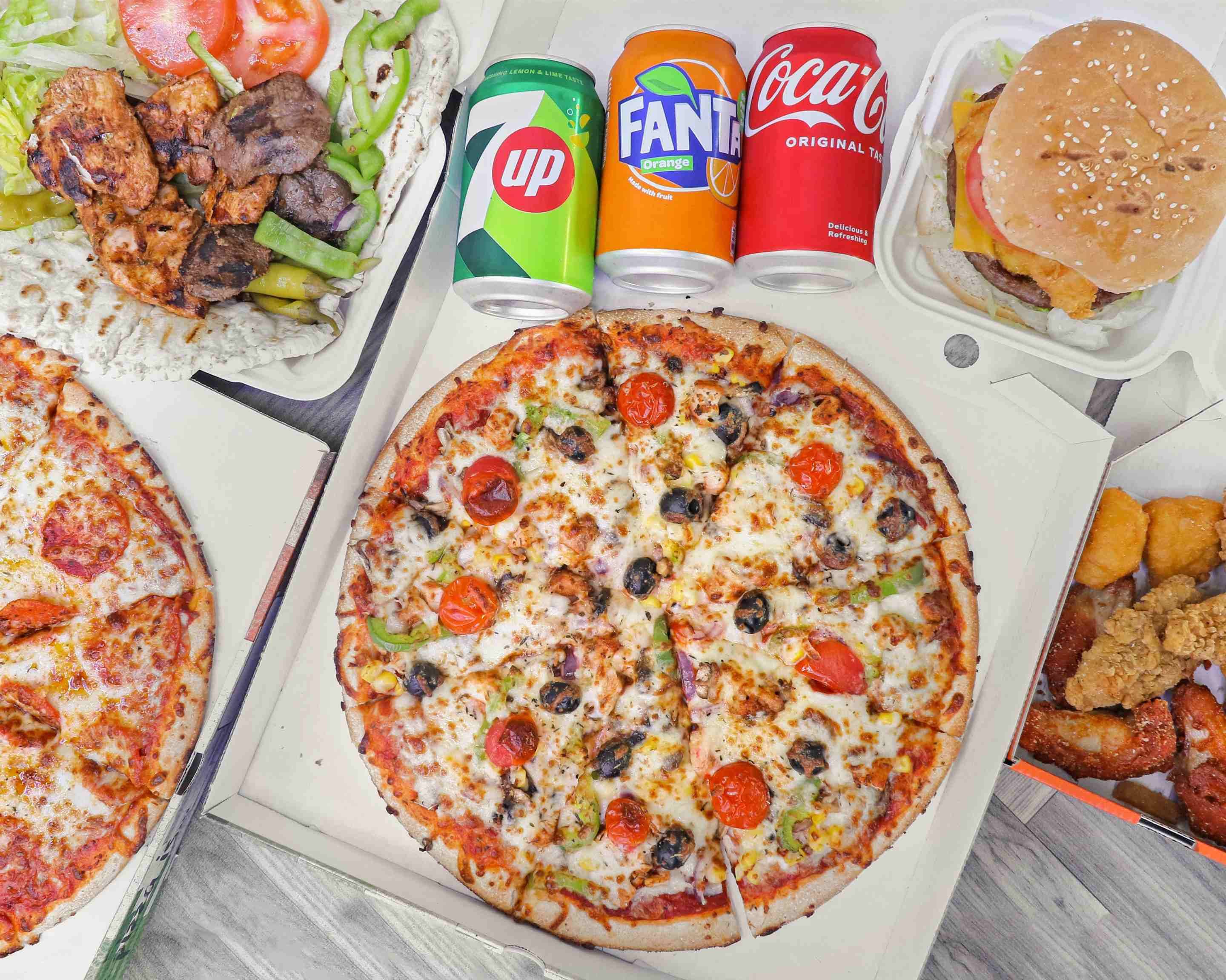 Order Caspian pizza Wythenshawe Menu & Prices Manchester Delivery