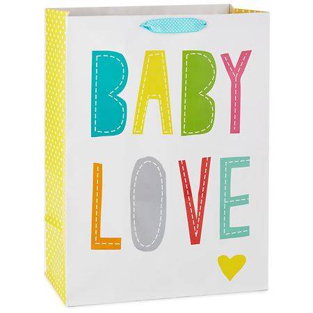 Hallmark Gift Bag, Baby Love Jumbo