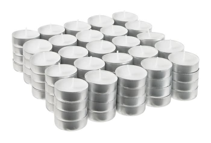 George White, Home Unscented Tealights (100 pack)