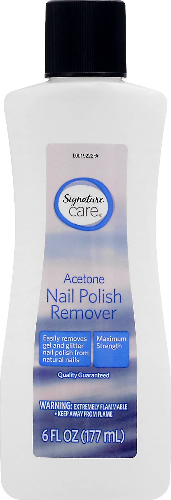 Signature Care Acetone Nail Polish Remover (6 fl oz)