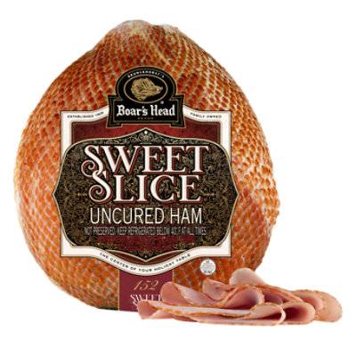 Boars Head Fresh-Sliced Ham Sweet Slice Half Large