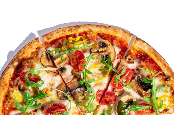 Herbivore Half 11-inch Pizza + choice of side