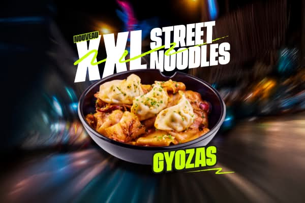 XXL NOODLES GYOZAS