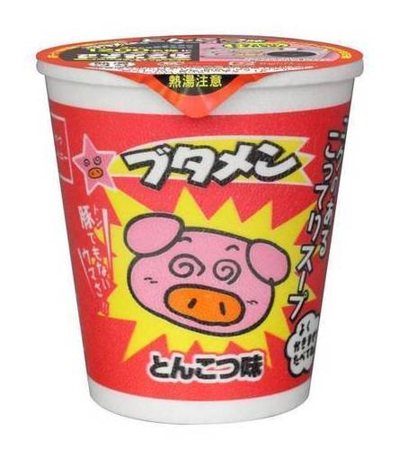 おやつカンパニー ブタメン - とんこつ味 (35g)