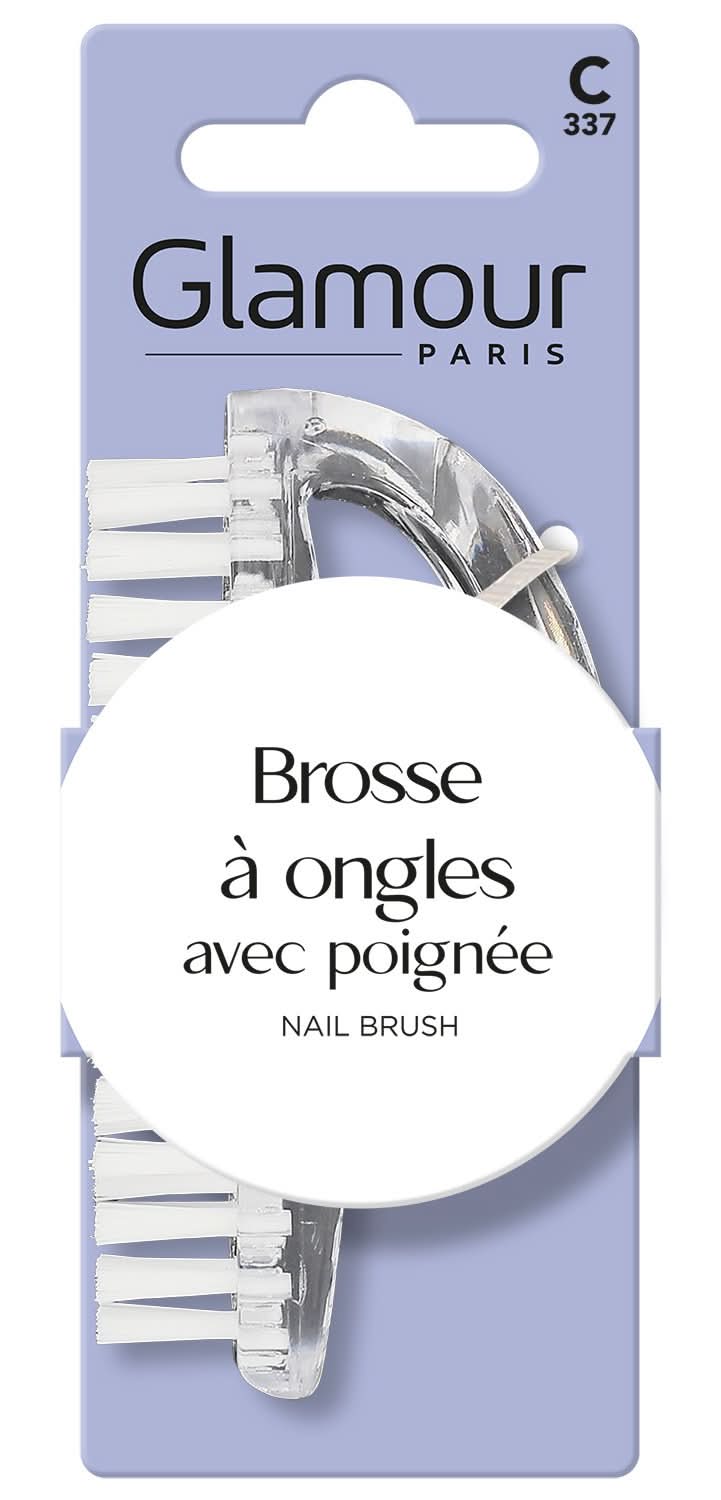 Brosse à ongles Avec Poignée Glamour Paris - l'unité