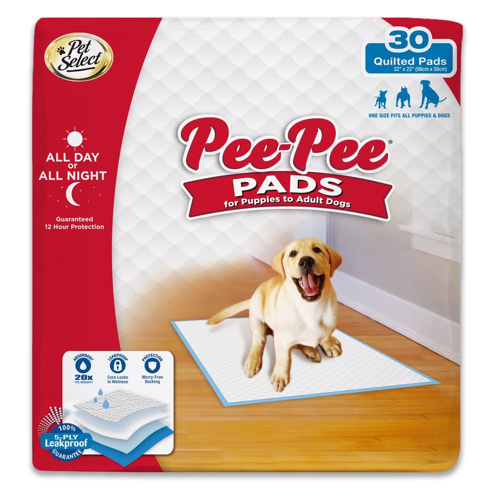 Four Paws Pee-Pee Polymer Training Pads 30 Pk