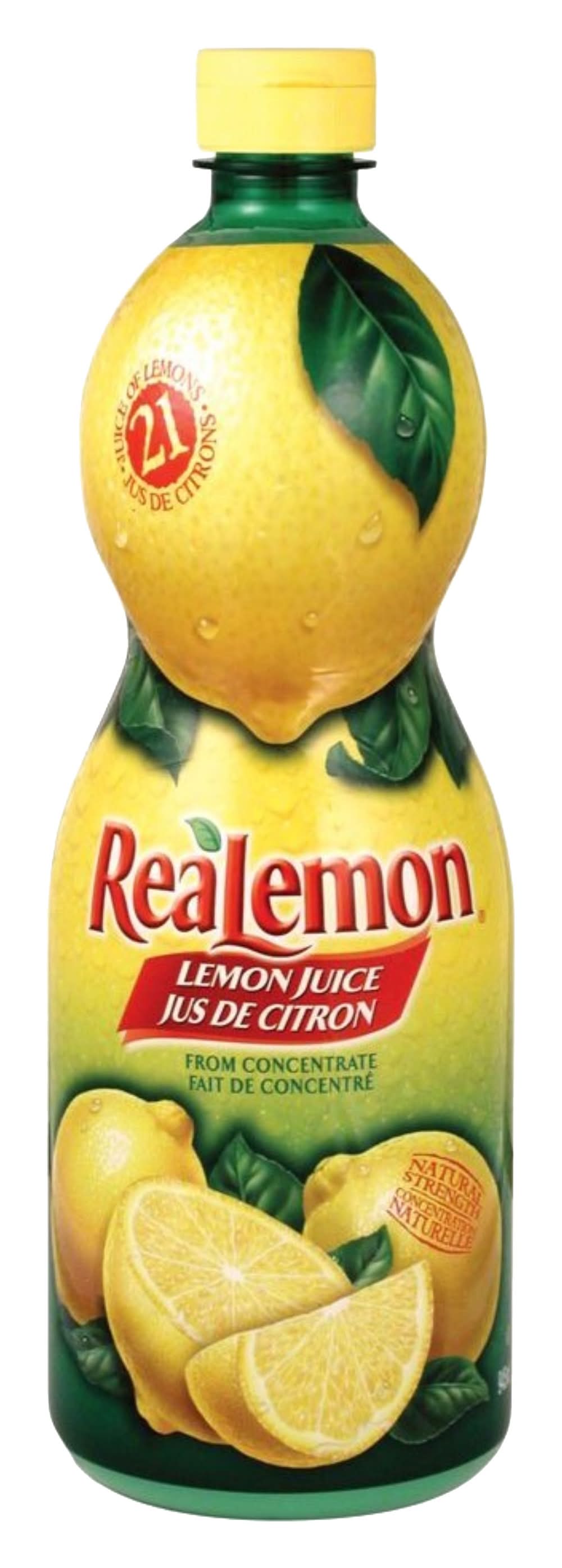 Realemon - Jus De Citron, 2 × 945 Ml / Realemon Juice, 2 × 945 Ml