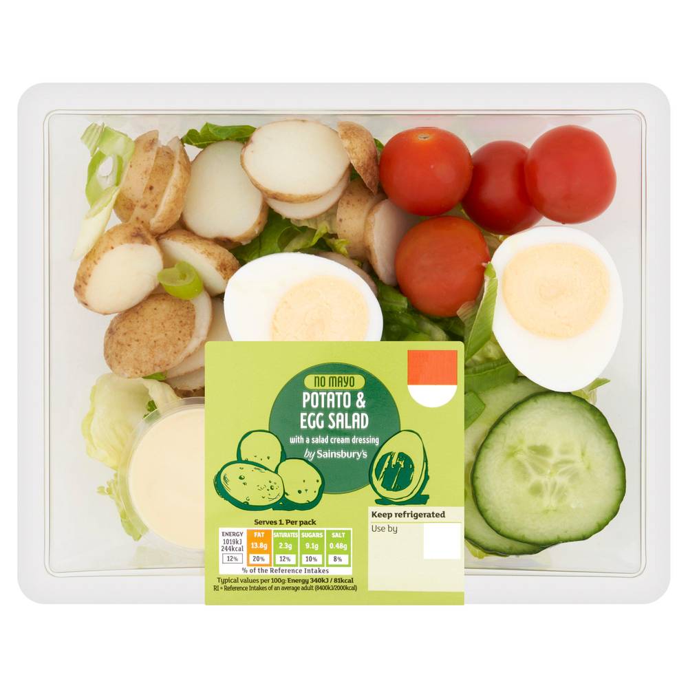 Sainsbury's Potato & Egg Salad 300g