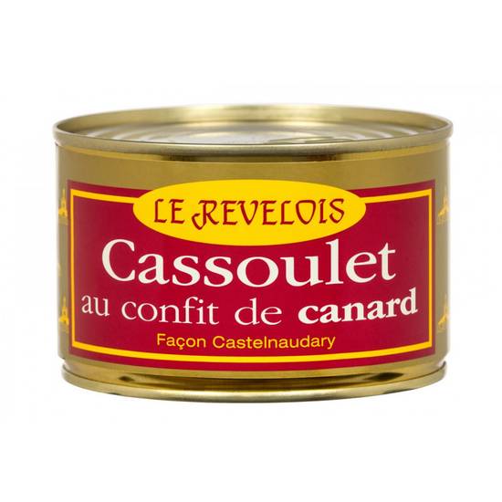 Cassoulet au Confit de Canard 420g Le Revelois