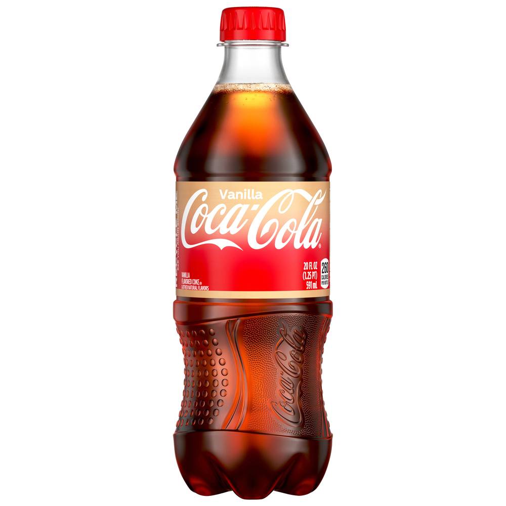 Coca-Cola Soda (20 fl oz) (vanilla)