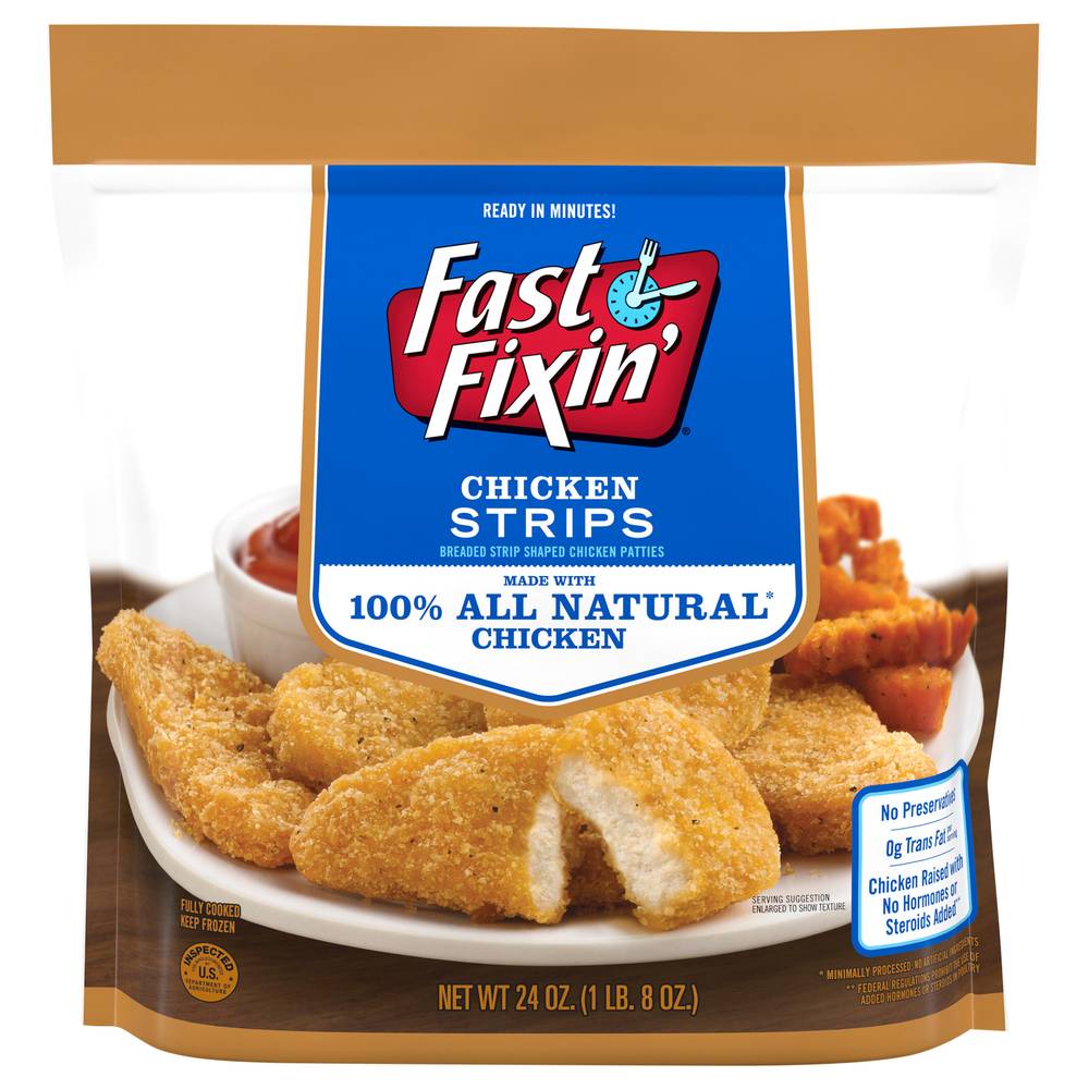 Fast Fixin' Chicken Breast Strips