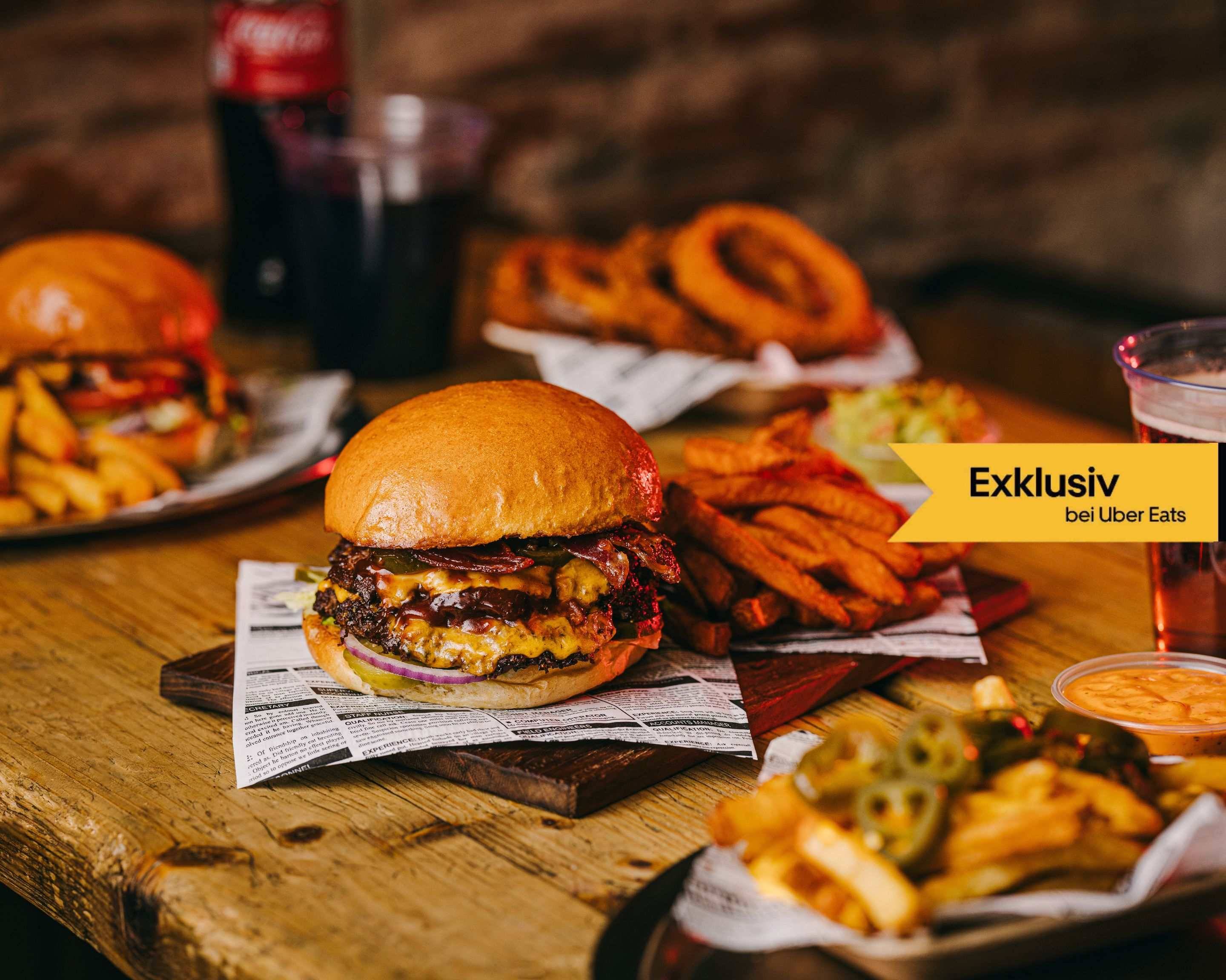 BURGER HEROES HAUPTBAHNHOF 🍟🍔 Lieferservice Speisekarte und Preise Hamburg Uber Eats