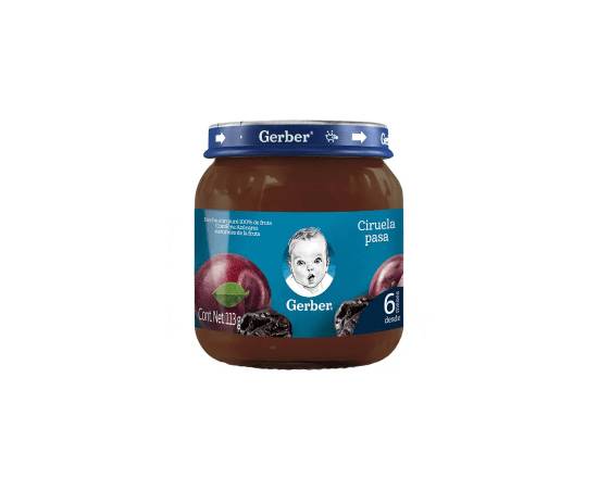 Colado Gerber Ciruela Pasa Frasco 113 g