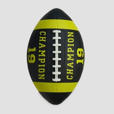 Champion Blitz Football, 6, Black/Yellow