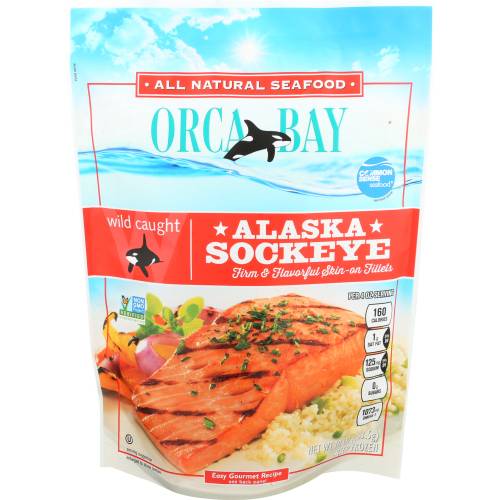 Orca Bay Wild Sockeye Salmon Fillets