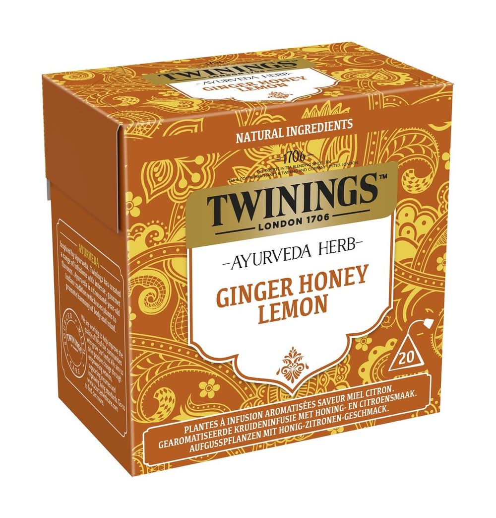 Twinings Ayurveda herb Gingembre miel citron 32g