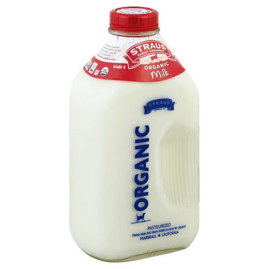Straus Family Creamery Organic Whole Milk