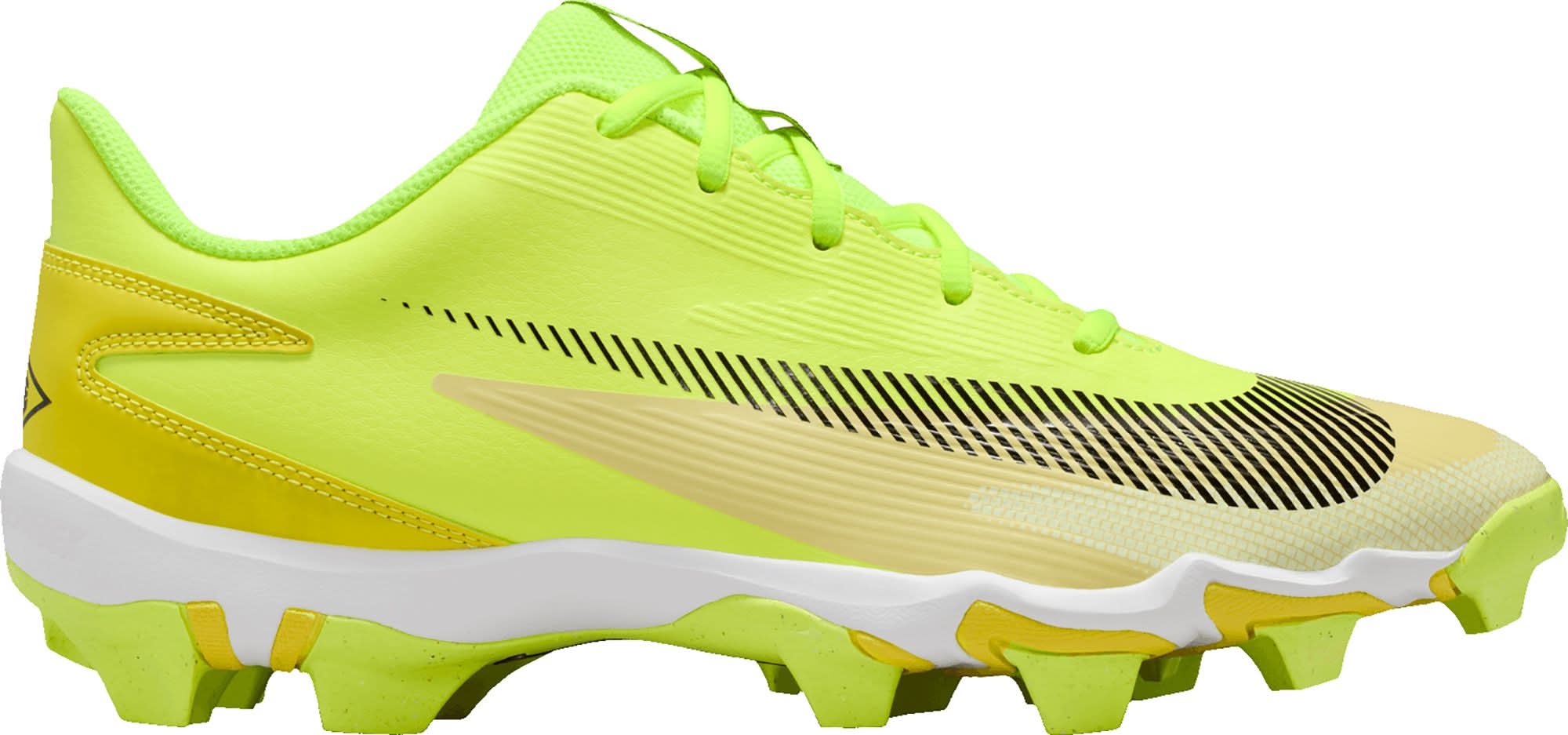 Nike Diamond Clutch Keystone Baseball Cleats (Yellow/Black, M12.0/W13.5)