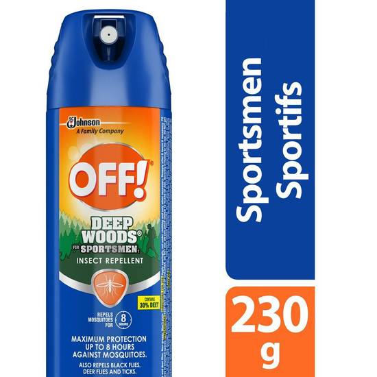 Off! Deep Woods Sportsmen Insect Repellent Spray (230 g)