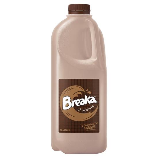 Breaka Chocolate Flavoured Milk 2L