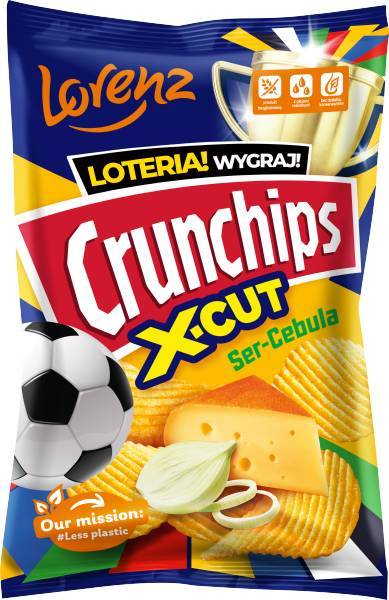 Crunchips X-Cut Ser-Cebula 140 g