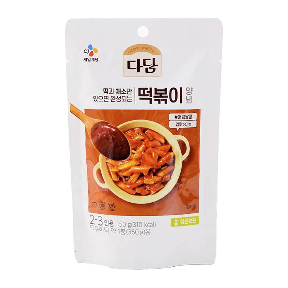 CJ tteokbokki hot sauce 150g