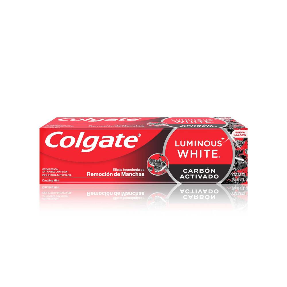 Colgate · Crema dental carbón activado (66 ml)