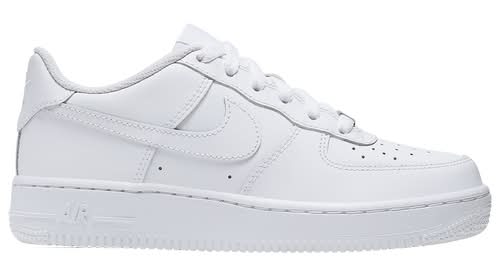 Nike Kids Air Force 1 Low - Boys' Grade School Shoes White/White Size 05.5