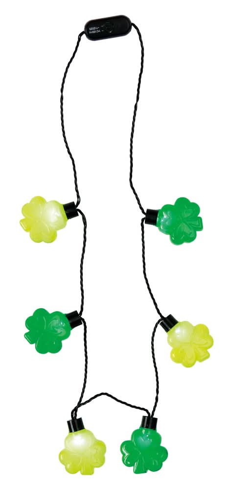 Serra St Pattys Day Accessories - Light Up Necklace