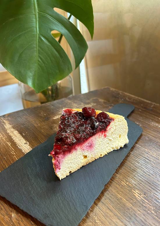 Cheesecake gluten free de Frutos del Bosque