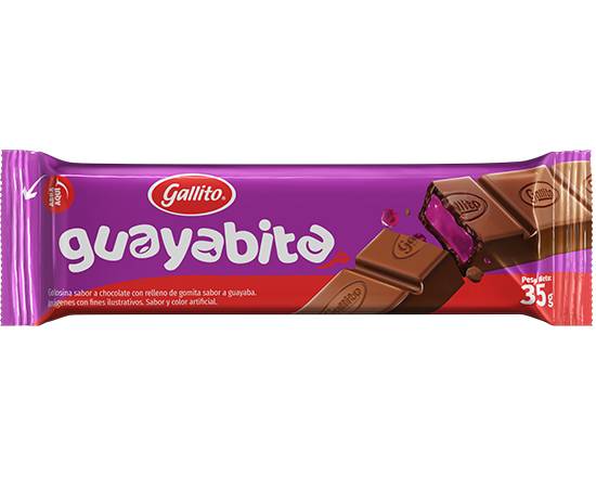 Chocolate Gallito Tableta Guayabita 35g