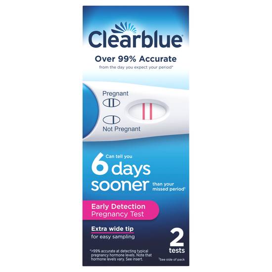 Clearblue Early Detection Pregnancy Test (2 ct)