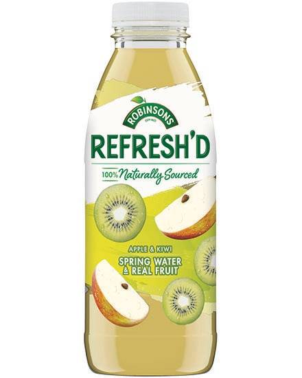 Robinsons Refresh’d Apple & Kiwi 500ml